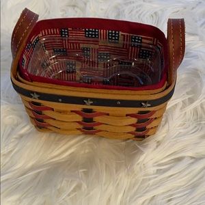 Longaberger Salt & Pepper Basket